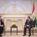 سەرۆکوەزیران مەسرور بارزانی پێشوازی لە جۆناسان پاوڵ، راوێژکاری ئاسایشیی نیشتمانیی بەريتانيا کرد.